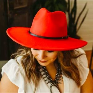 Boho Felt Cowboy Hat